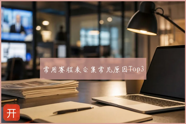 常用赛程表合集常见原因Top3